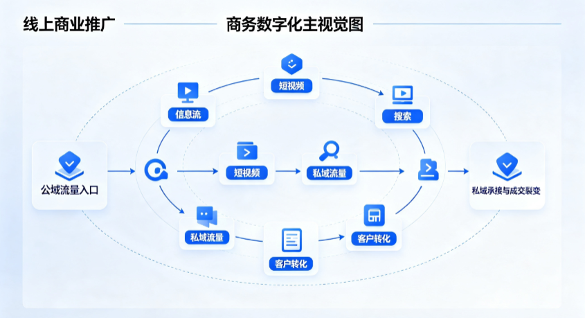 泸县线上商业推广怎么做？全域流量闭环搭建与低成本转化实战指南